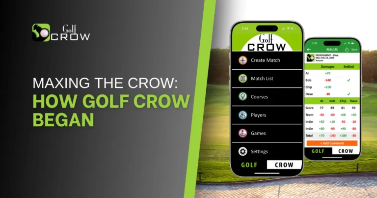 Maxing the Crow How Golf Crow Began