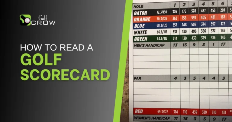 How to read a golf scorecard