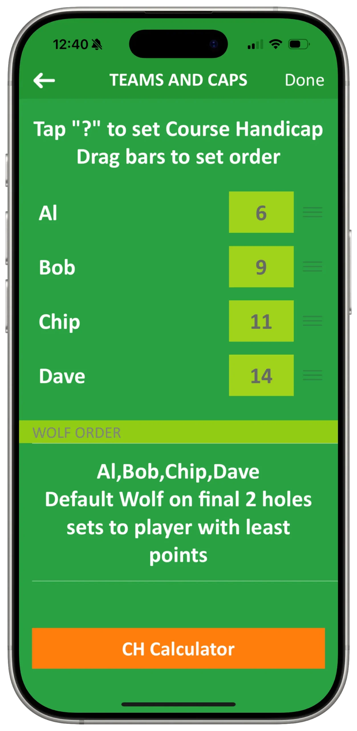 How to Track or Score a Wolf Golf Match 2